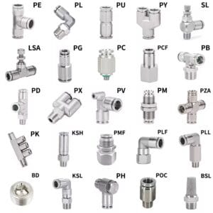 Pneumatic Push-in Fittings